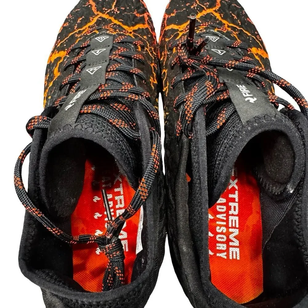 Under Armour Spotlight Clone 4.0 Football Cleats Black Orange Men's 12 BNIB